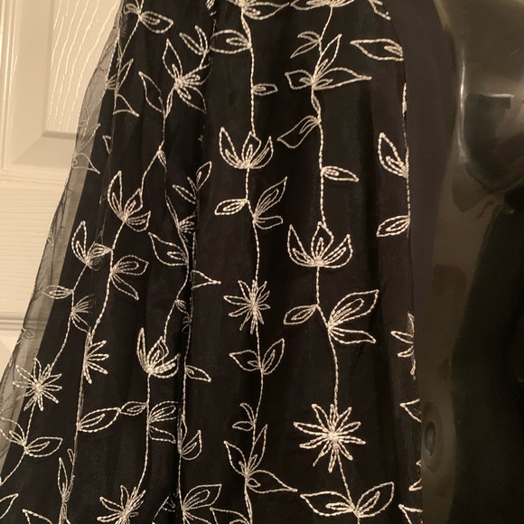 New ALFANI Open Front Sheer Formal Duster - Picture 4 of 9